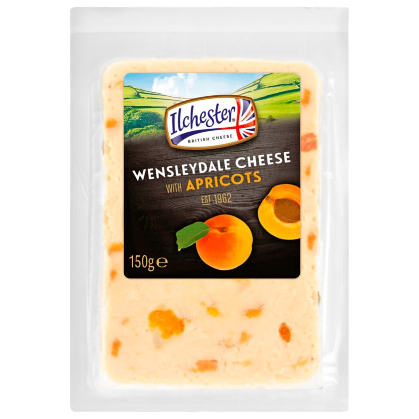 Ilchester Wensleydale Cheese Aprikose 150g